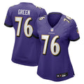 Kenyon Green Baltimore Ravens Women's Team Jersey - Purple