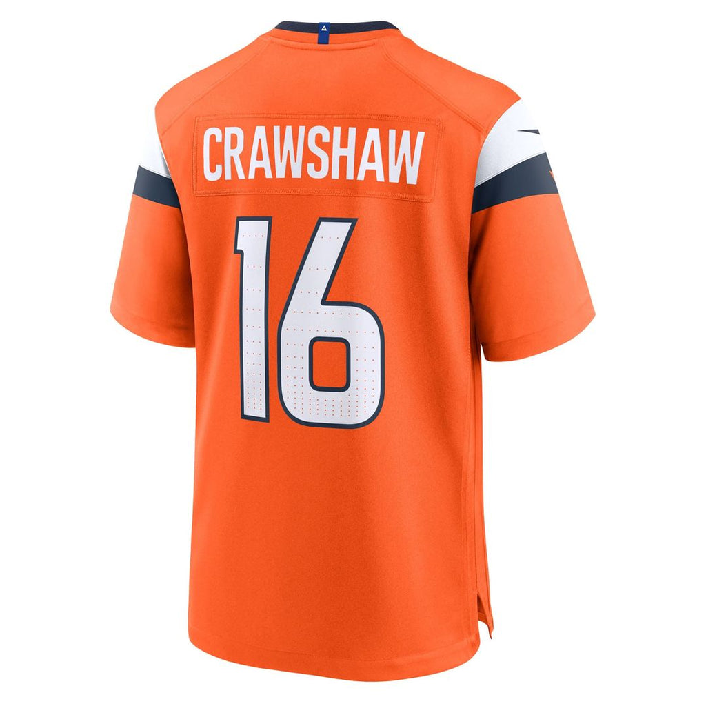 Jeremy Crawshaw Denver Broncos Team Jersey - Orange