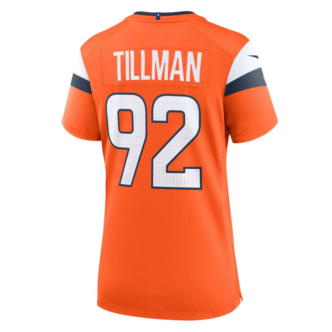Dondrea Tillman Denver Broncos Women's Team Jersey - Orange