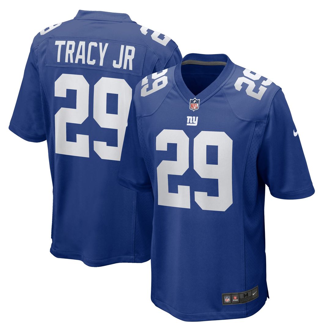 Tyrone Tracy Jr. New York Giants Team Jersey - Royal