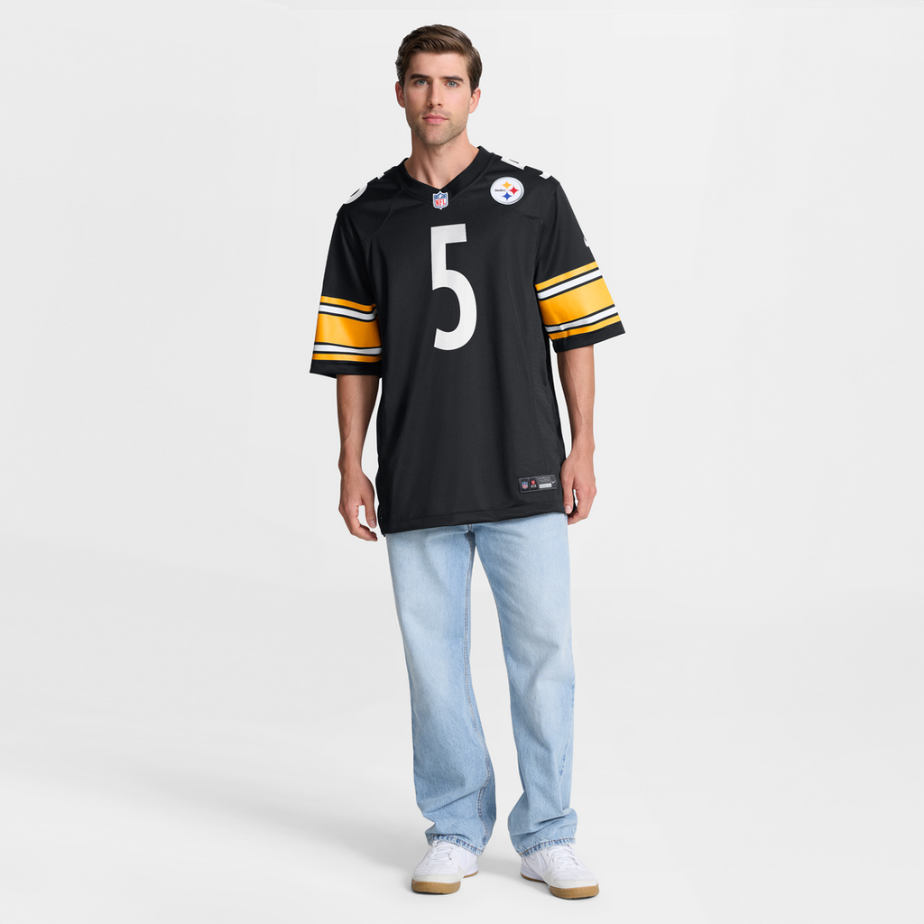 Cameron Johnston Pittsburgh Steelers Jersey - Black