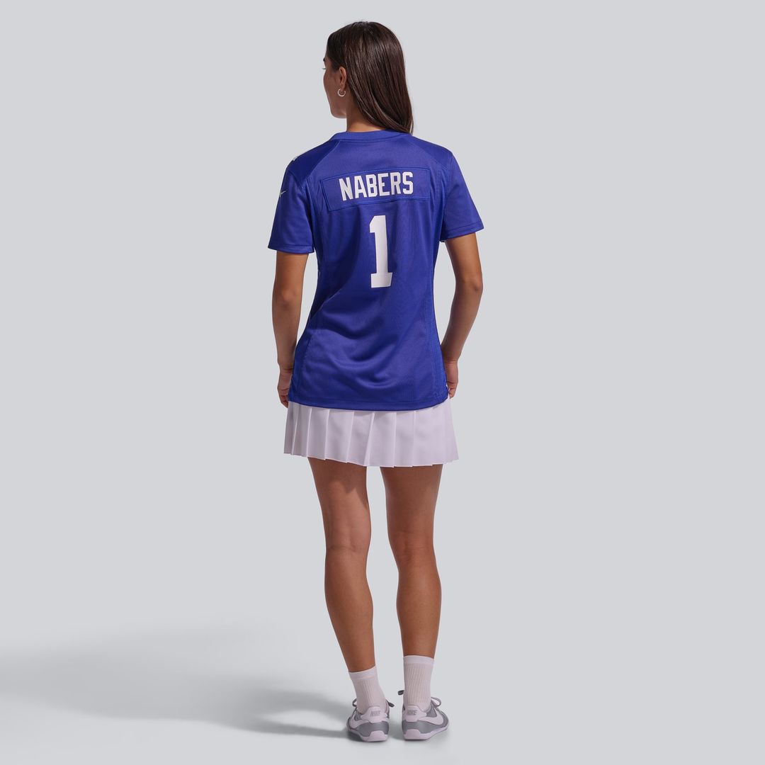 Malik Nabers New York Giants Women's Jersey - Royal