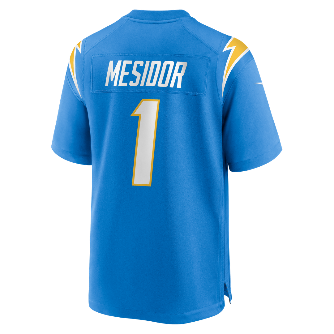 Akheem Mesidor Los Angeles Chargers Team Jersey - Powder Blue