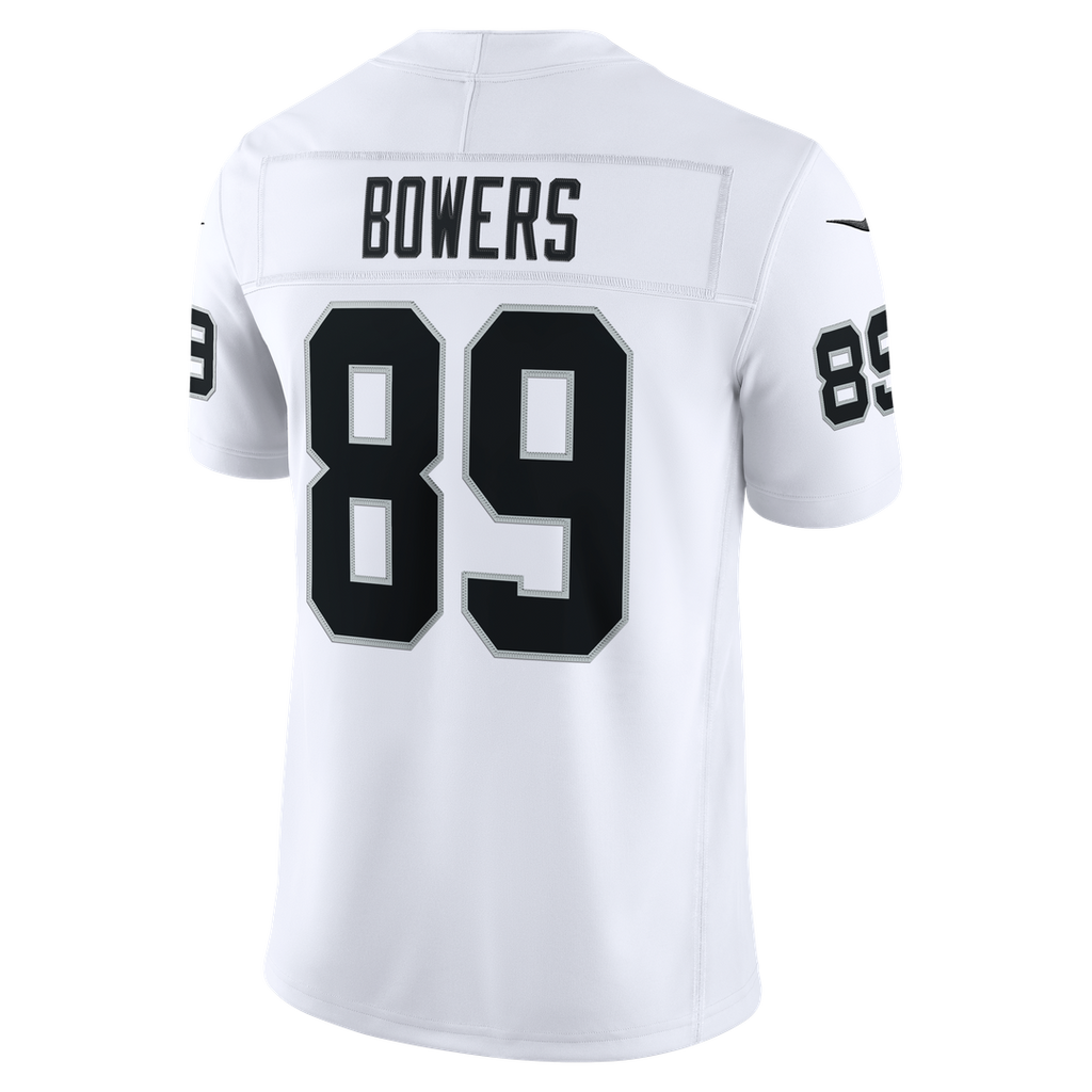 Brock Bowers Las Vegas Raiders Stitched Jersey - White