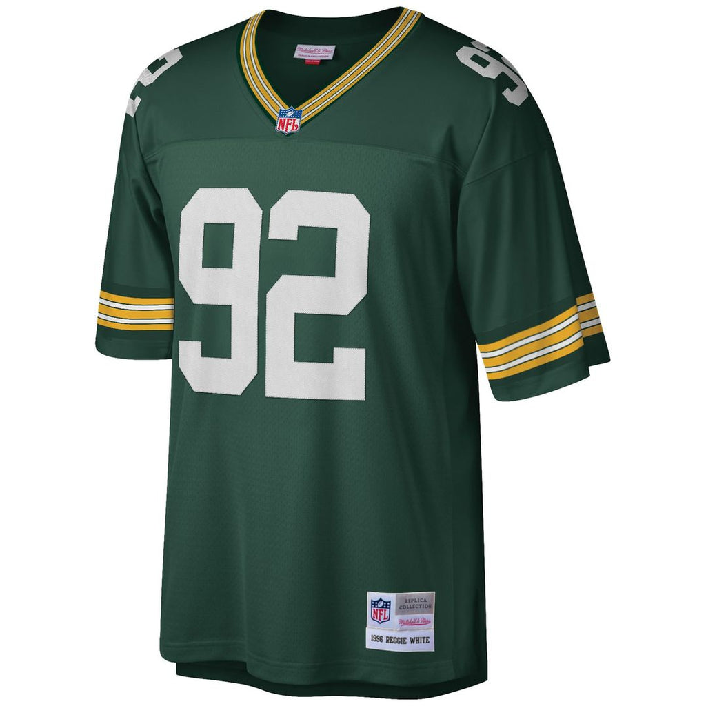 Reggie White Green Bay Packers Big & Tall 1996 Retired Player Jersey - Green