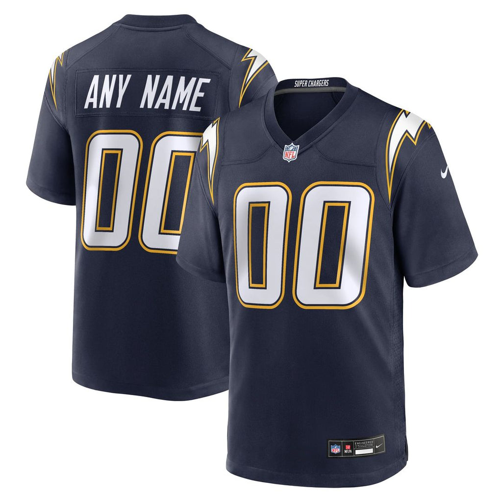 Los Angeles Chargers Custom Jersey - Powder Blue