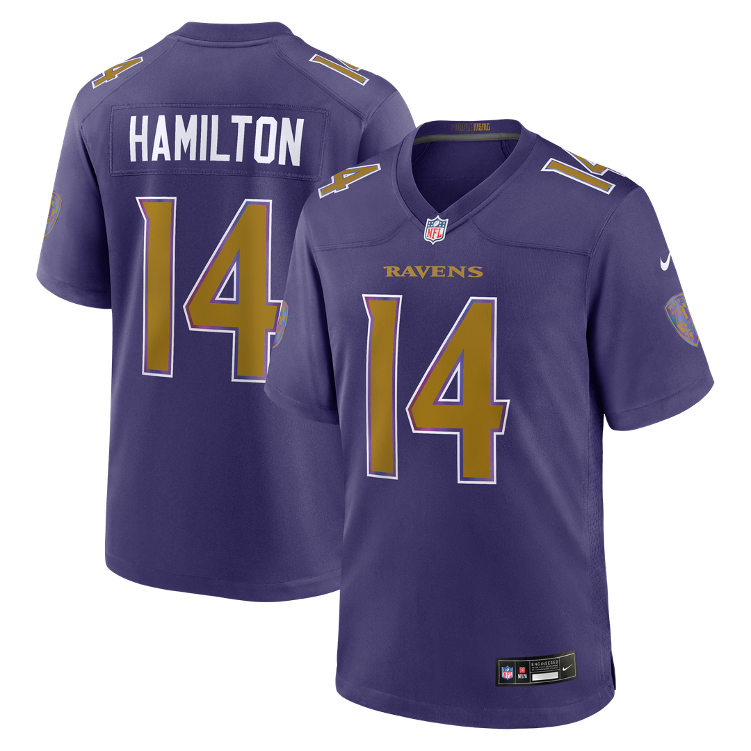 Kyle Hamilton Baltimore Ravens Alternate Jersey - Purple