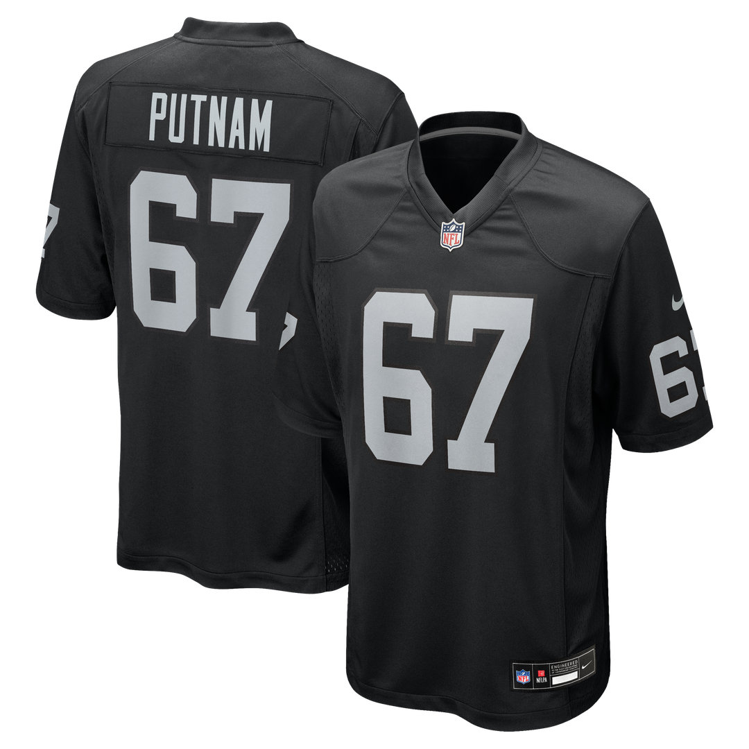 Will Putnam Las Vegas Raiders Team Jersey - Black
