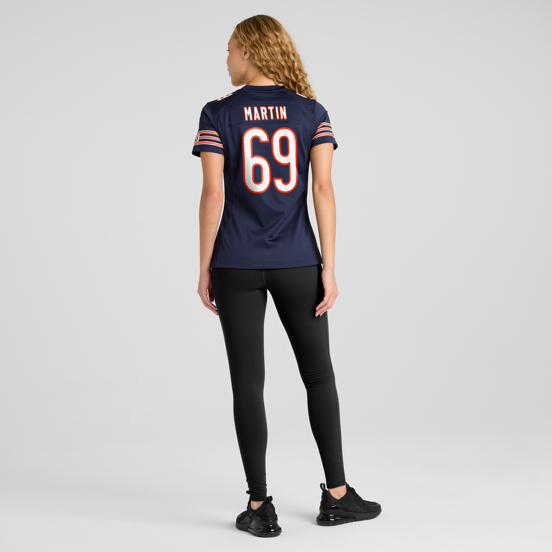 Jeremiah Martin Chicago Bears Women's Team Jersey - Navy