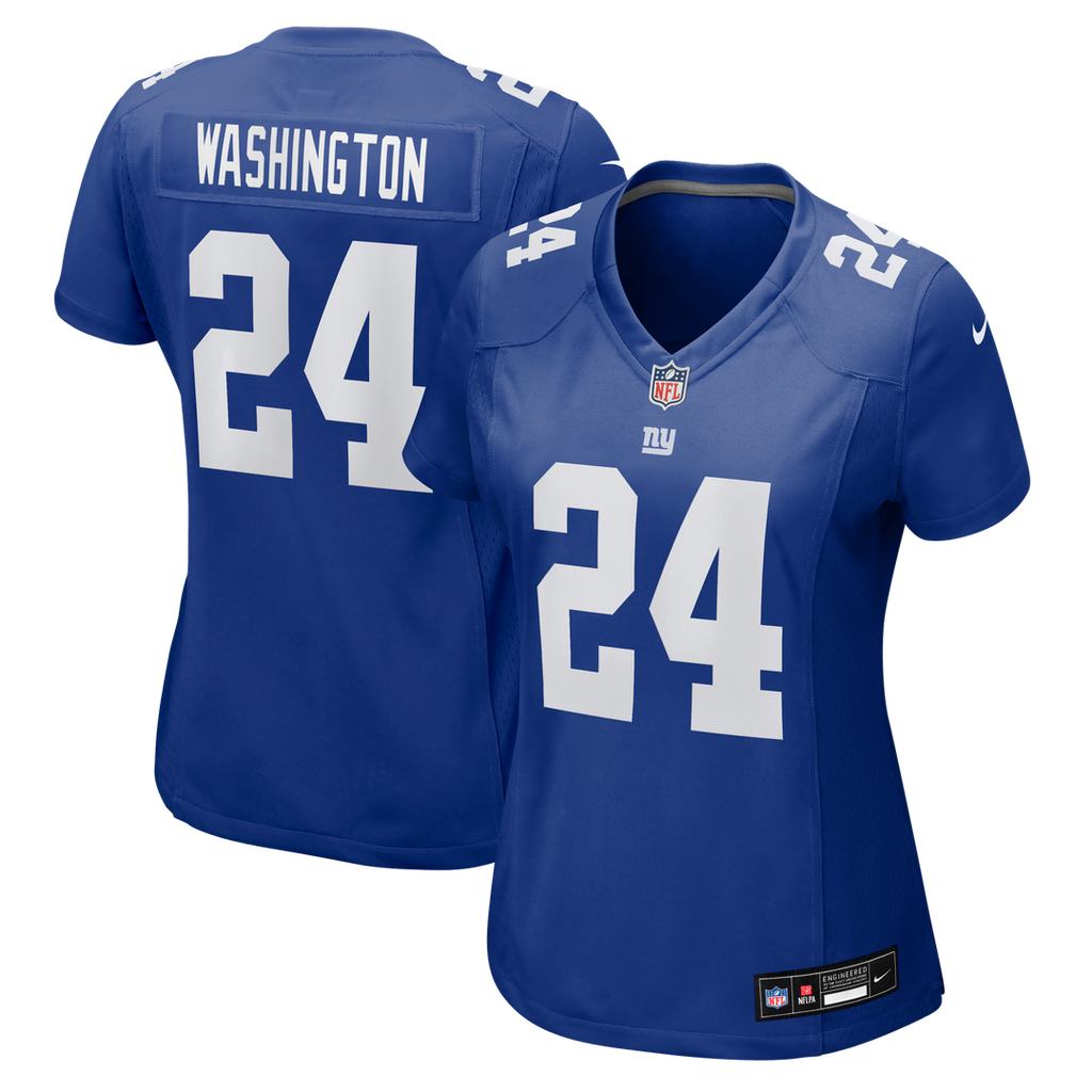 Ar'Darius Washington New York Giants Women's Team Jersey - Royal