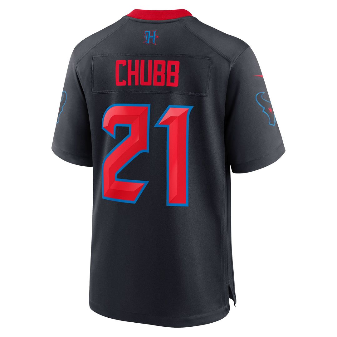 Nick Chubb Houston Texans Alternate 2 Jersey - Navy