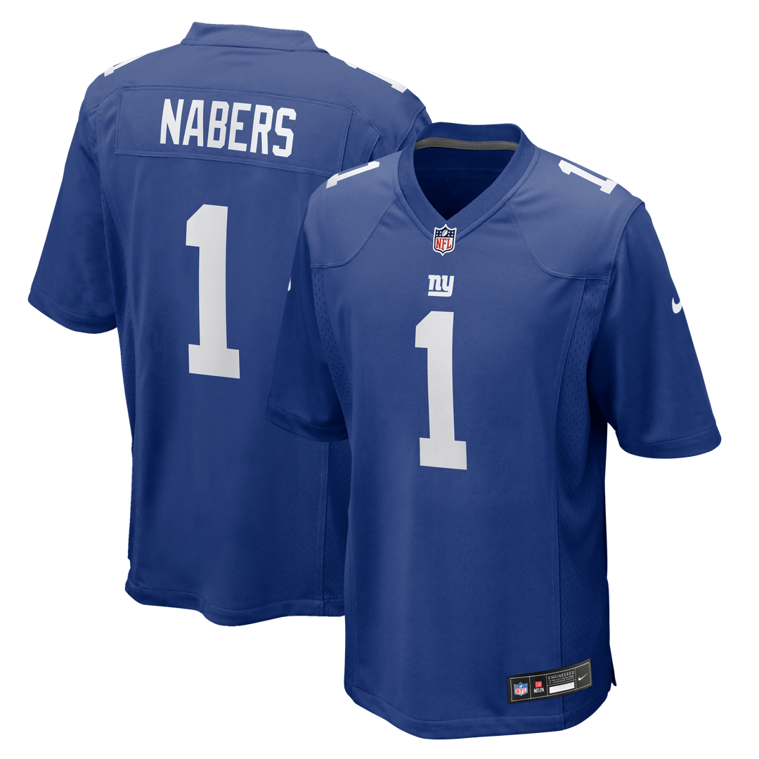 Malik Nabers New York Giants Player Jersey - Royal