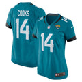 Elijah Cooks Jacksonville Jaguars Women's Team Jersey - Teal