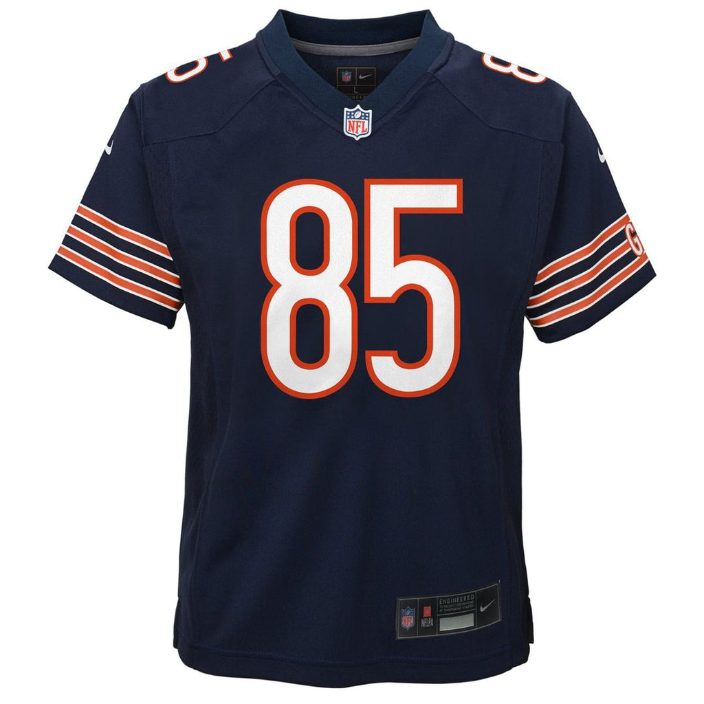 Cole Kmet Chicago Bears Youth Team Jersey - Navy