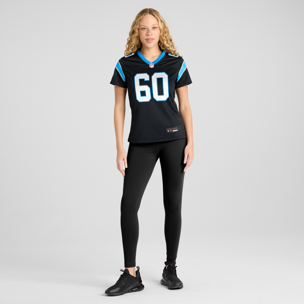 Nick Samac Carolina Panthers Women's Team Jersey - Black