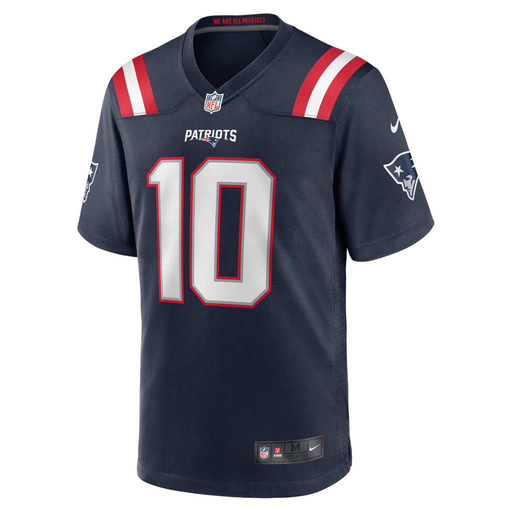 Drake Maye New England Patriots Player Jersey - White