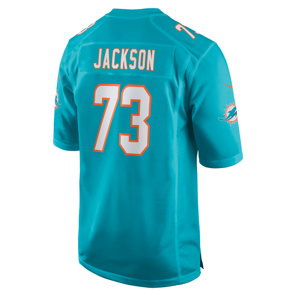 Austin Jackson Miami Dolphins Jersey - Aqua