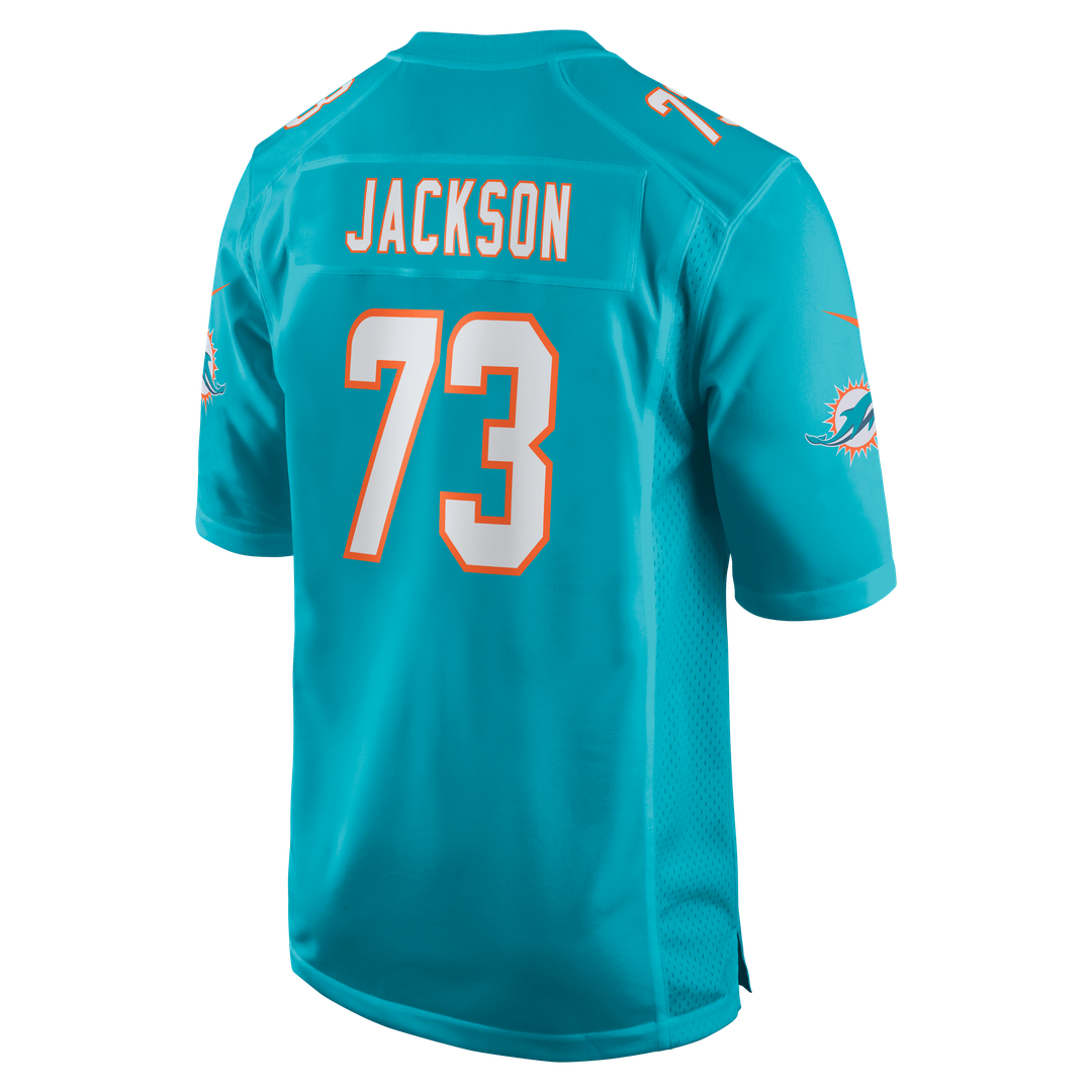 Austin Jackson Miami Dolphins Jersey - Aqua