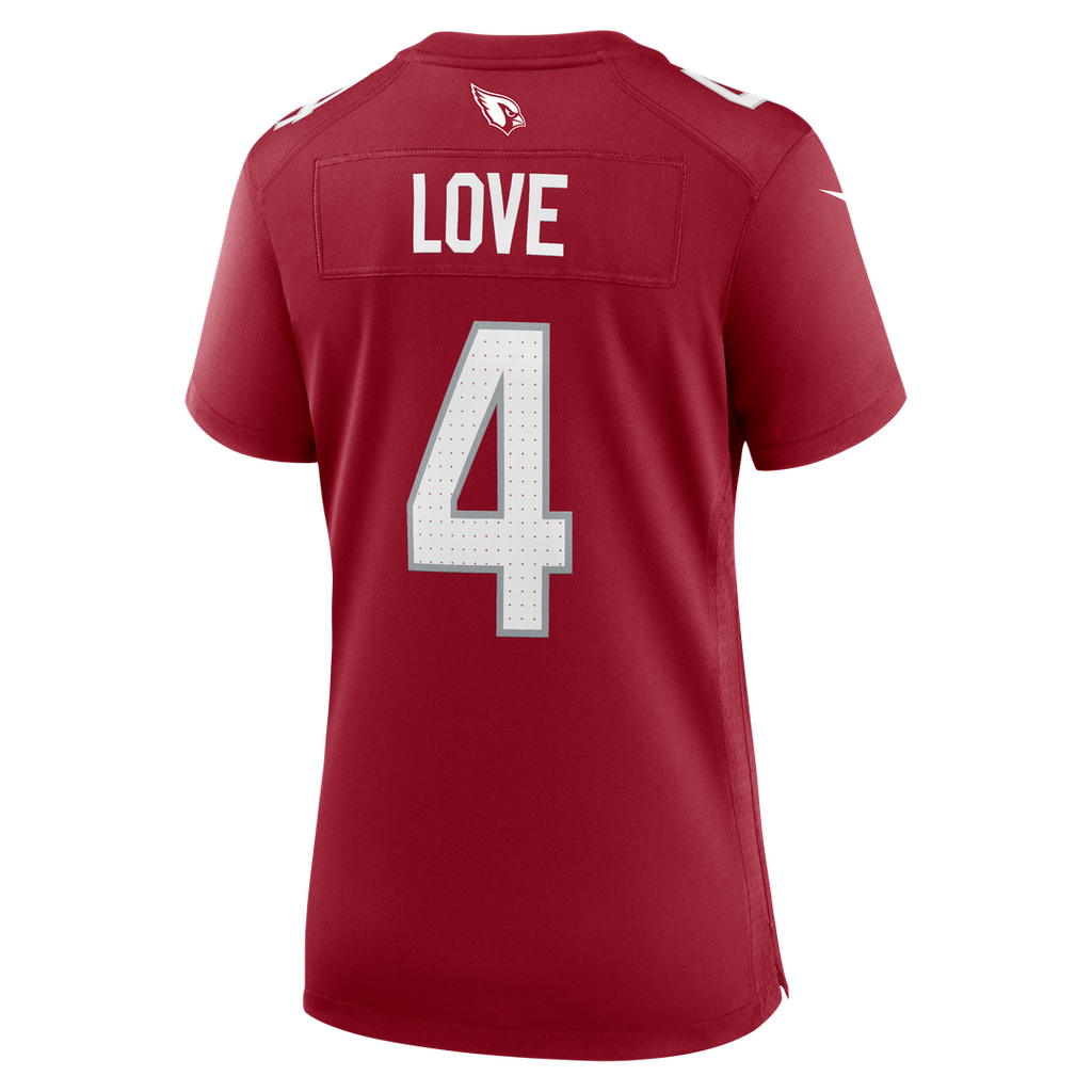 Jeremiyah Love Arizona Cardinals Women's Jersey - White
