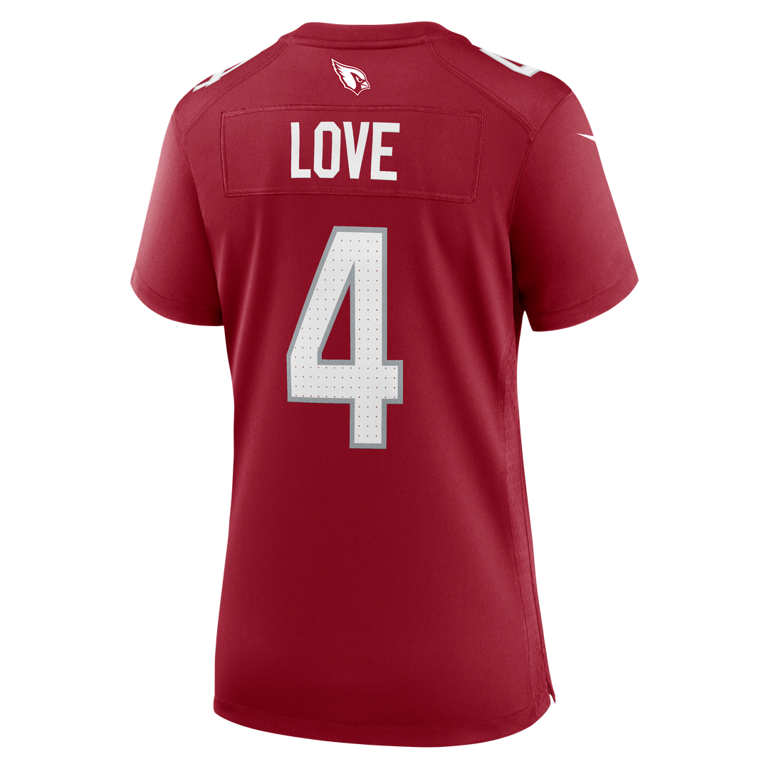 Jeremiyah Love Arizona Cardinals Women's Jersey - White