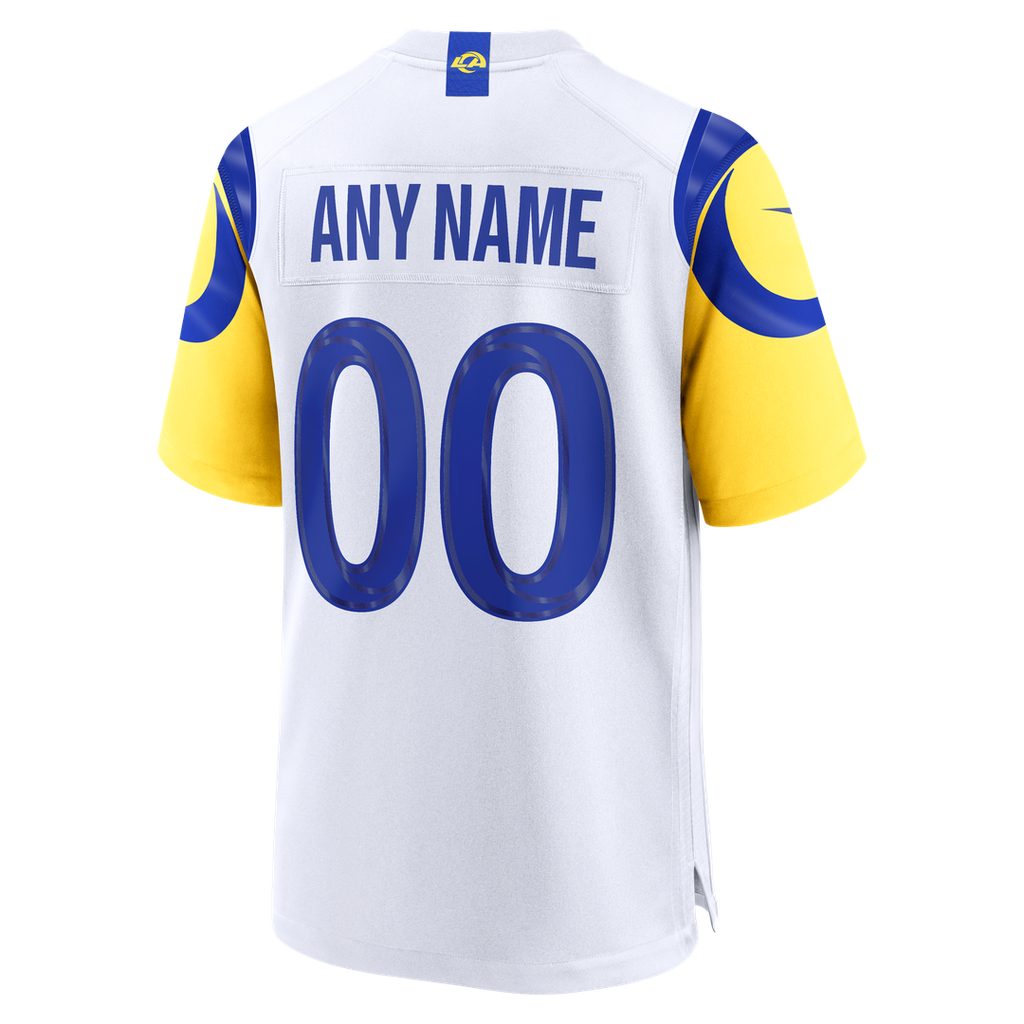 Los Angeles Rams Youth Custom Jersey - White