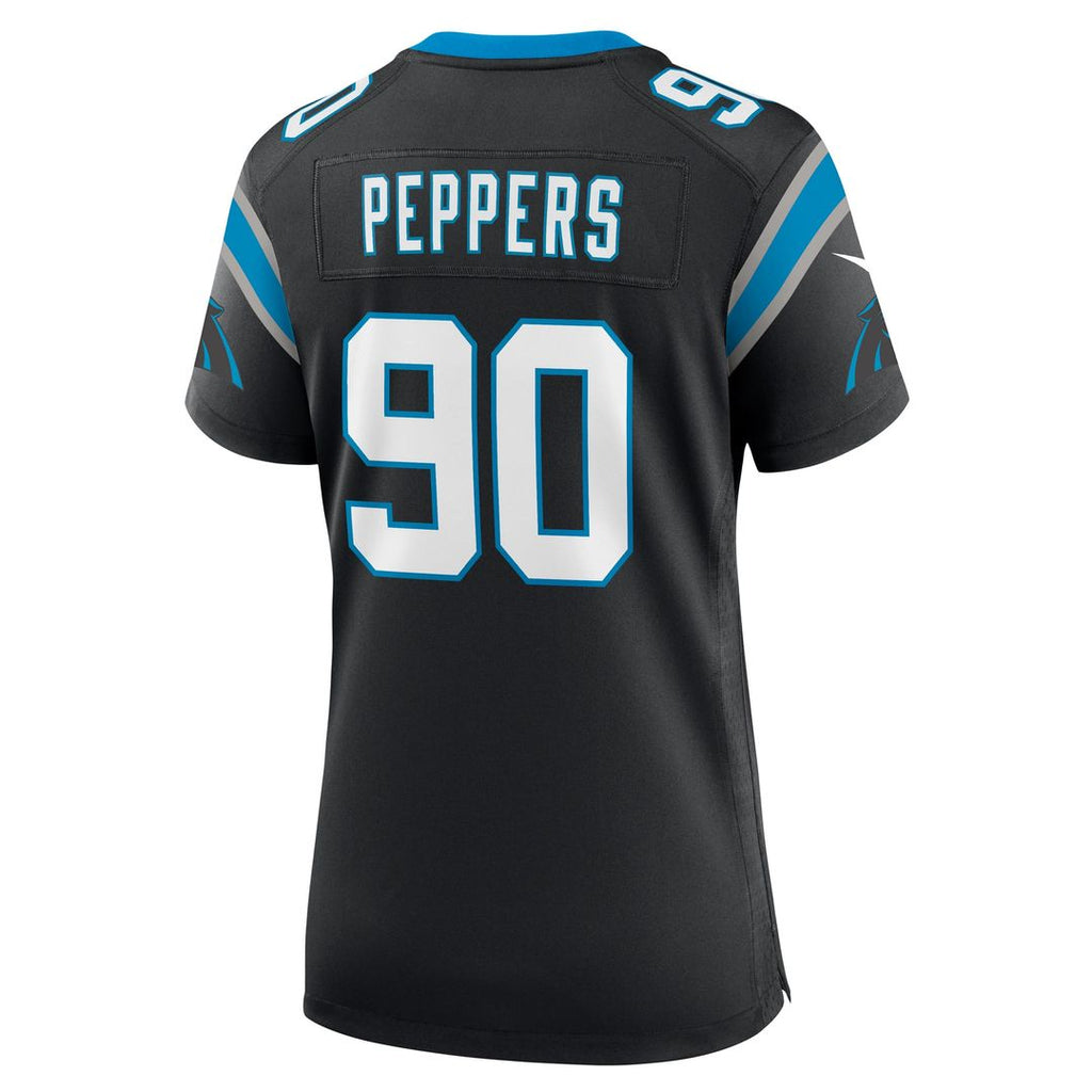 Julius Peppers Carolina Panthers Women's Retired Player Jersey - Black