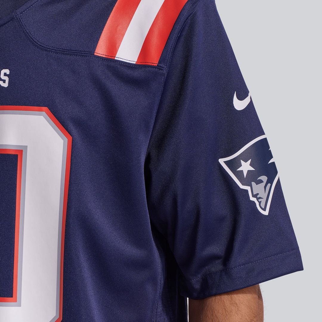 Drake Maye New England Patriots Player Jersey - White