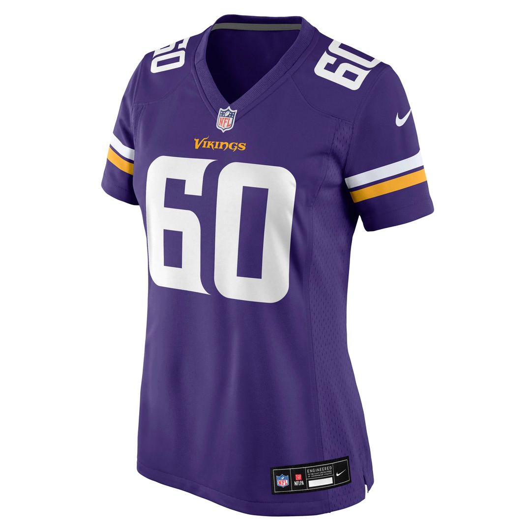 Joe Huber Minnesota Vikings Women's Team Jersey - Purple