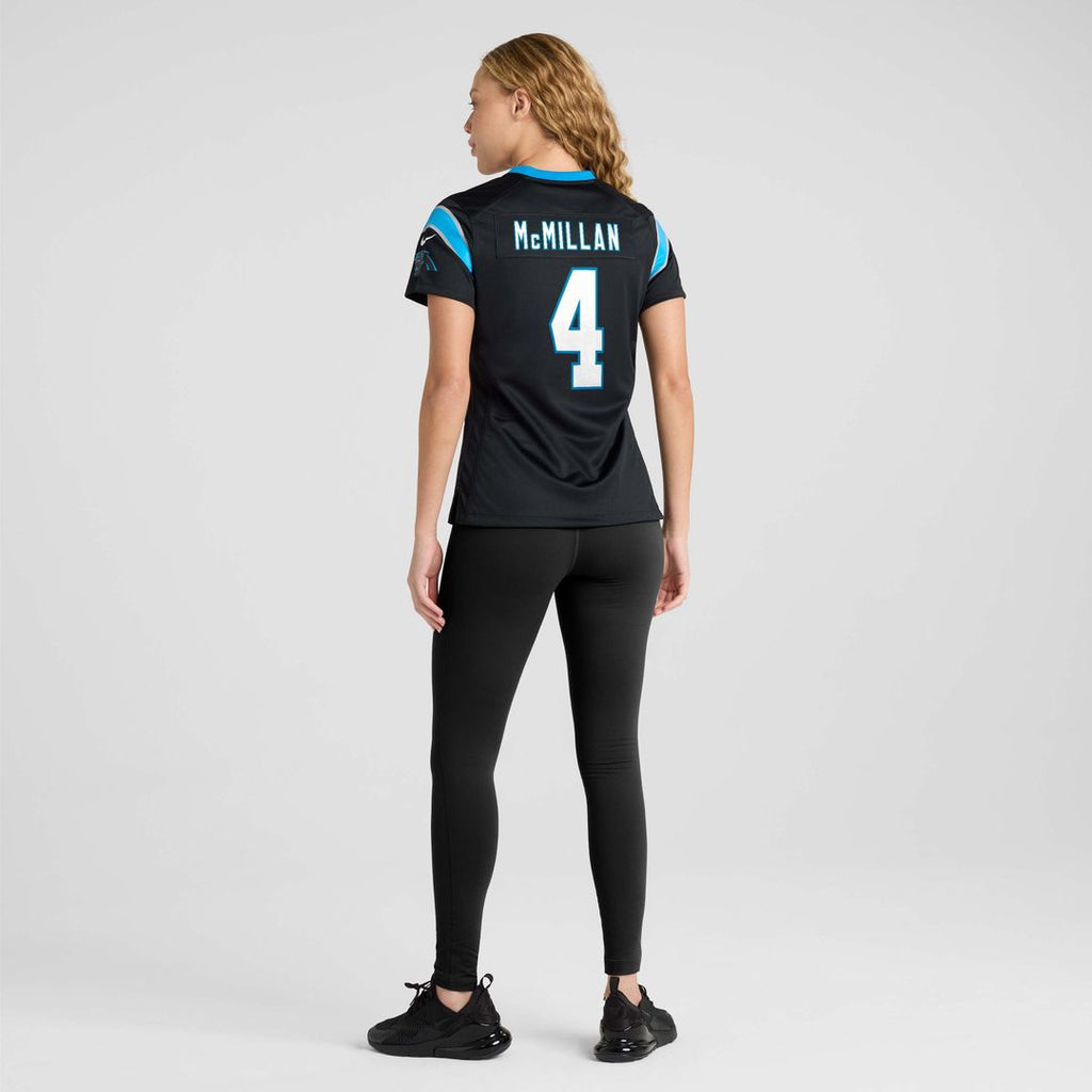 Tetairoa McMillan Carolina Panthers Women's Team Jersey - Black