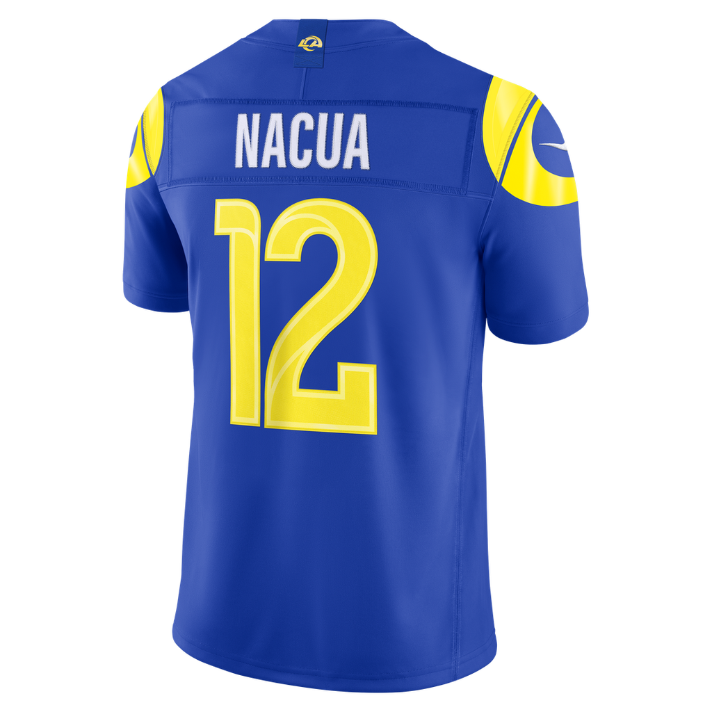 Puka Nacua Los Angeles Rams Stitched Jersey - White