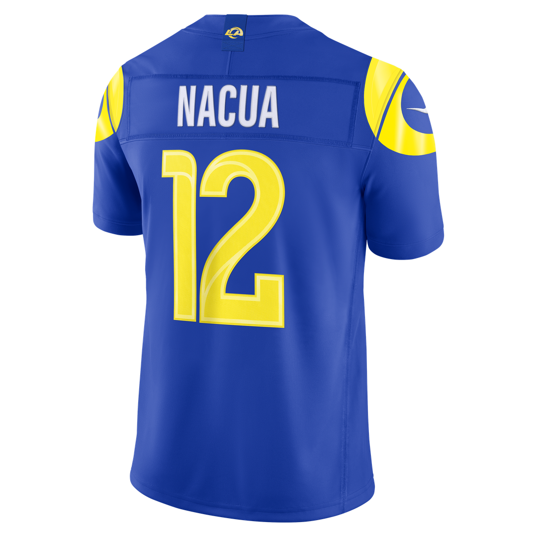 Puka Nacua Los Angeles Rams Stitched Jersey - White