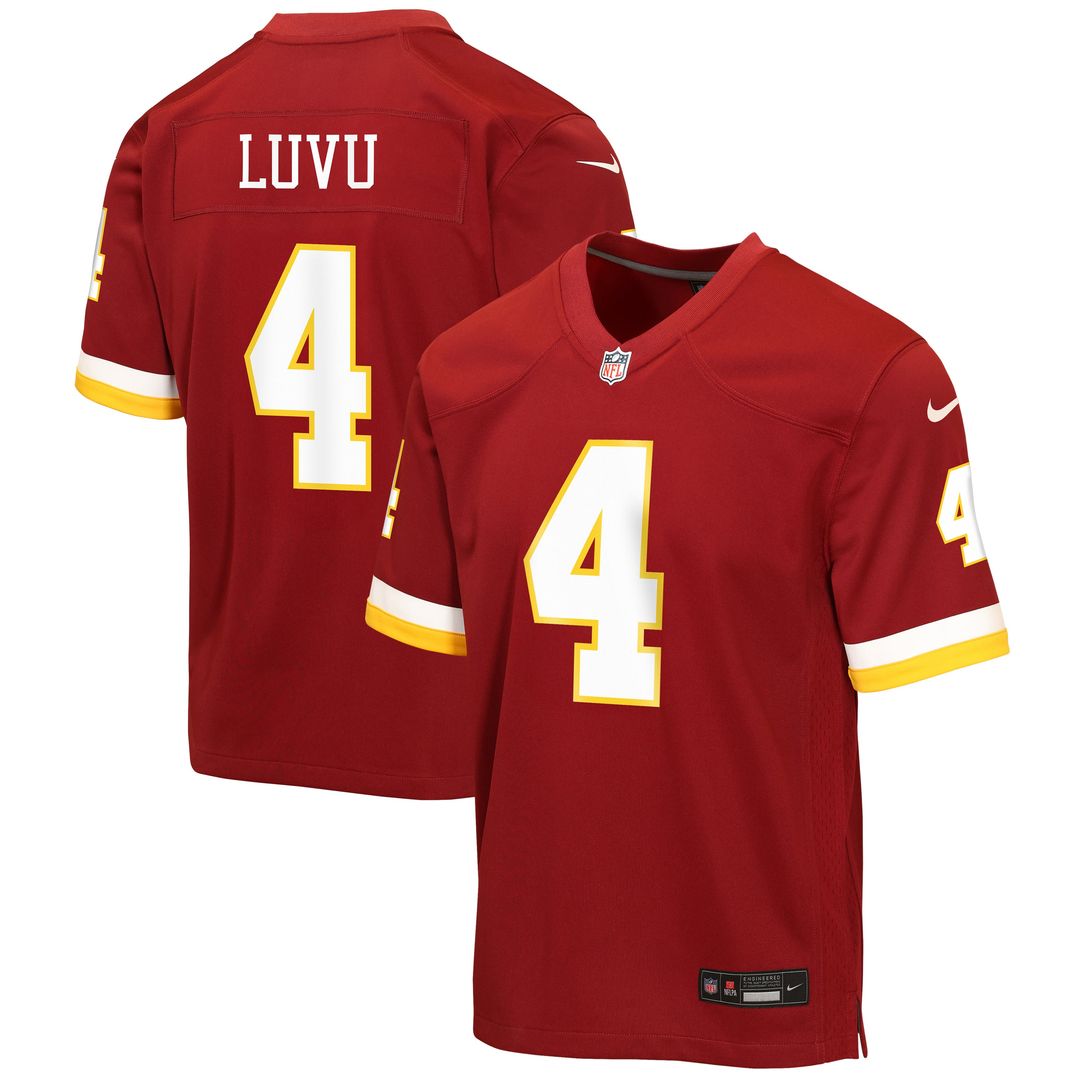 Frankie Luvu Washington Commanders Youth Jersey - Burgundy