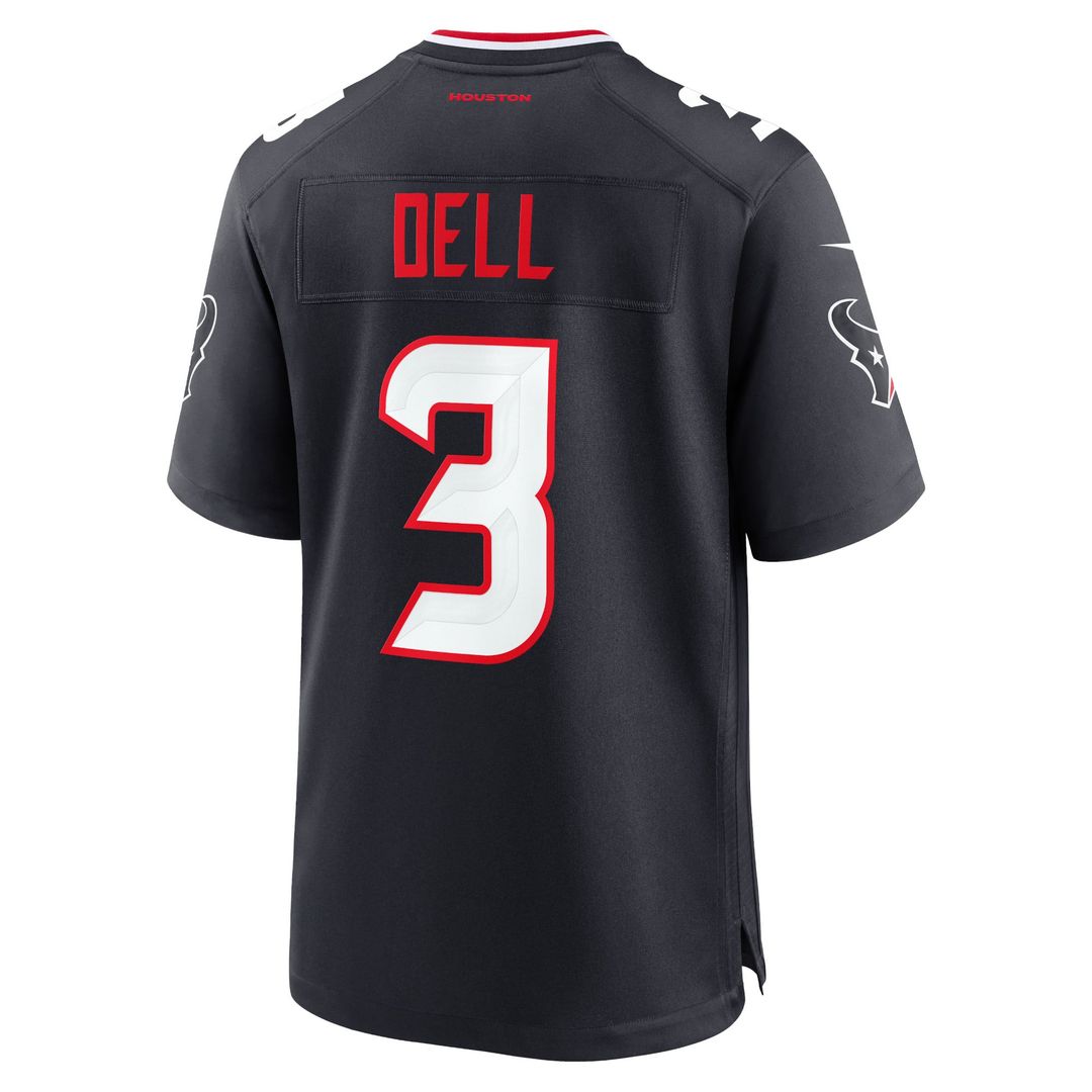 Tank Dell Houston Texans Jersey - White