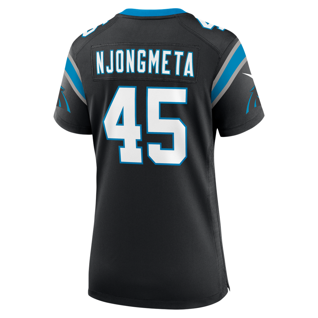 Maema Njongmeta Carolina Panthers Women's Team Jersey - Black