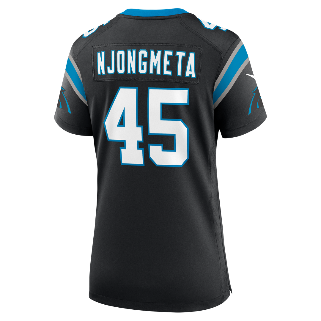 Maema Njongmeta Carolina Panthers Women's Team Jersey - Black
