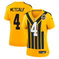 DK Metcalf Pittsburgh Steelers Women's Alternate 1933 Throwback Jersey - Gold