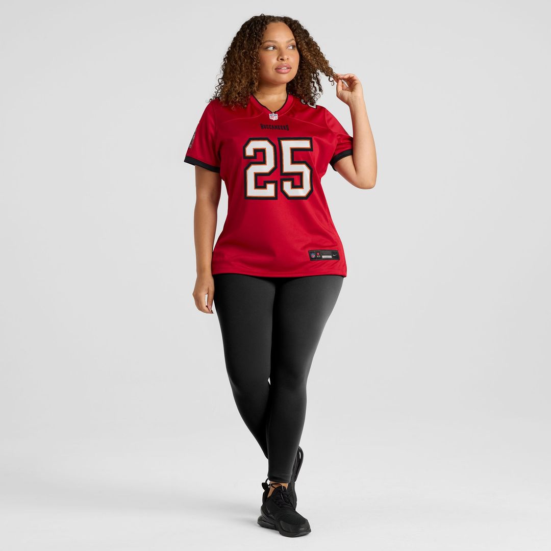 Jacob Parrish Tampa Bay Buccaneers Women's Team Jersey - Red