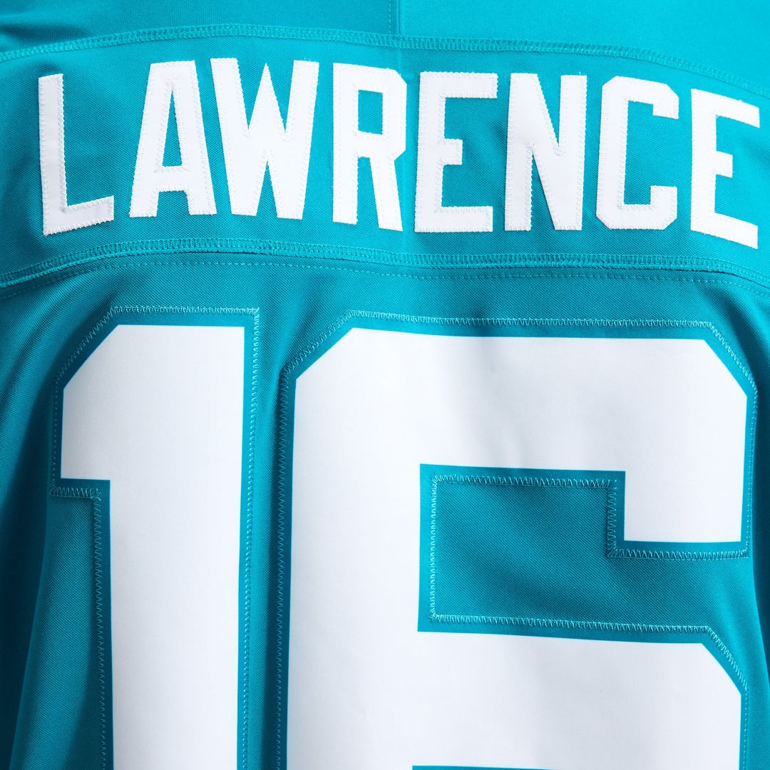 Trevor Lawrence Jacksonville Jaguars Team Stitched Jersey - Teal
