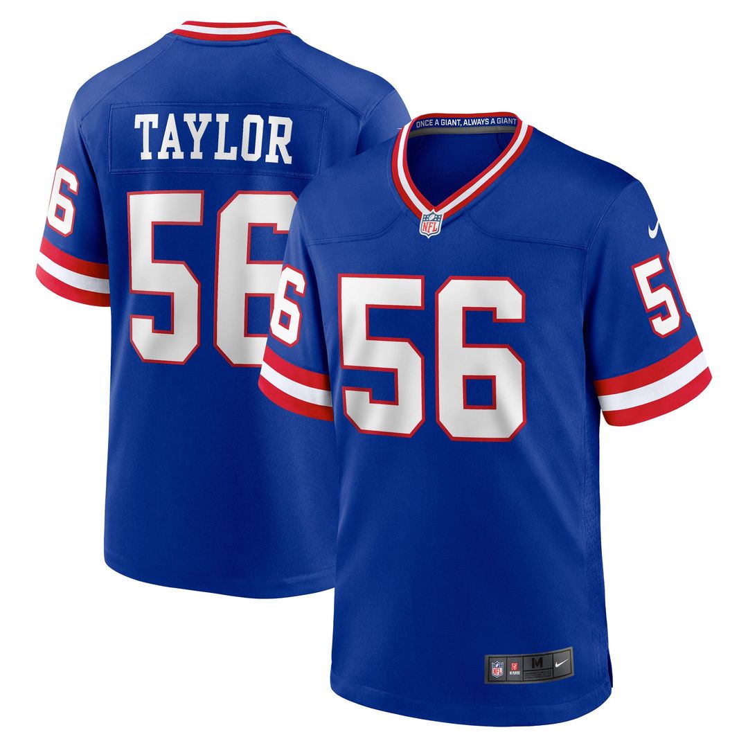 Lawrence Taylor New York Giants Classic Retired Player Jersey - Royal