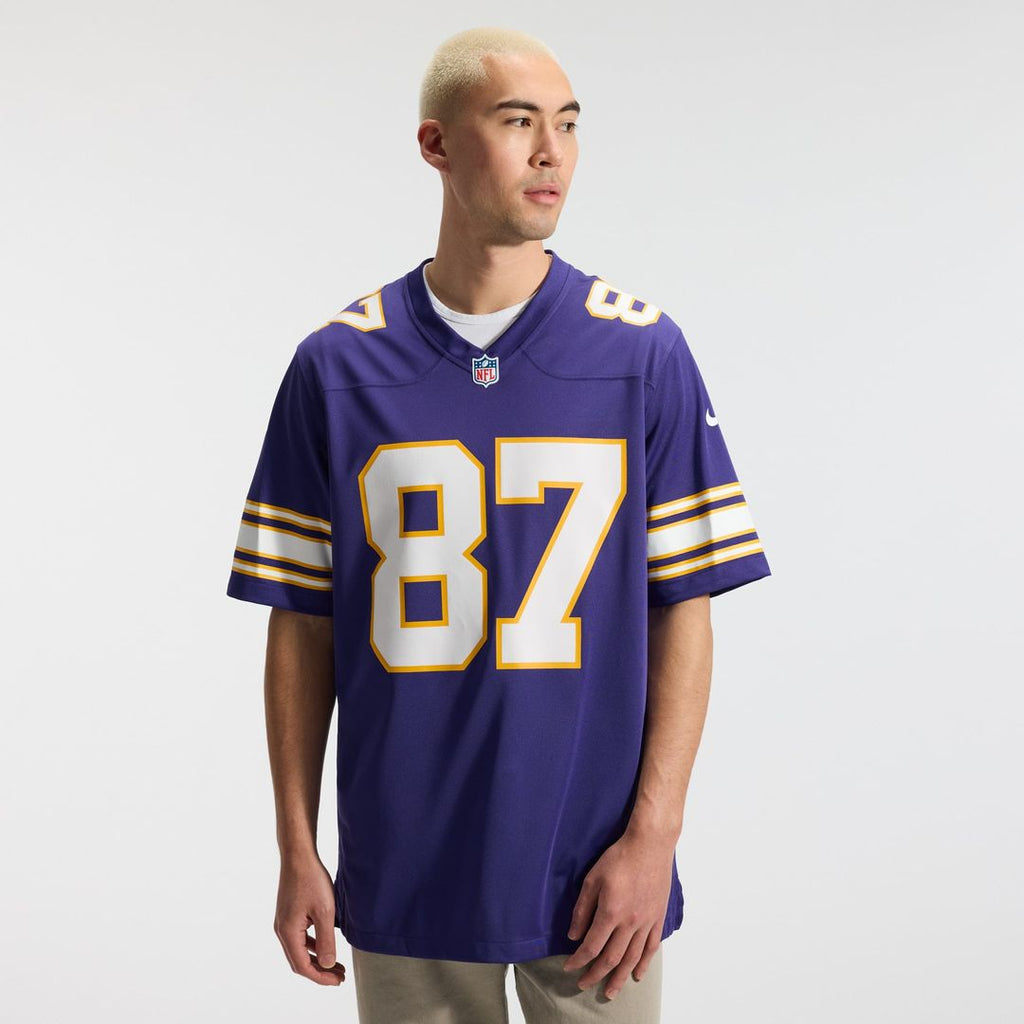 T.J. Hockenson Minnesota Vikings Classic Player Jersey - Purple