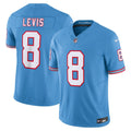 Will Levis Tennessee Titans Alternate Oilers Throwback Jersey - Light Blue