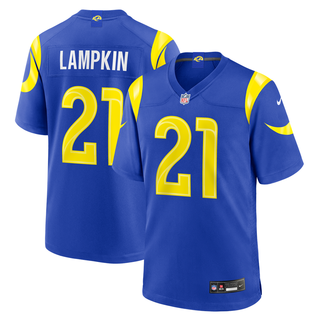 Cam Lampkin Los Angeles Rams Team Jersey - Royal