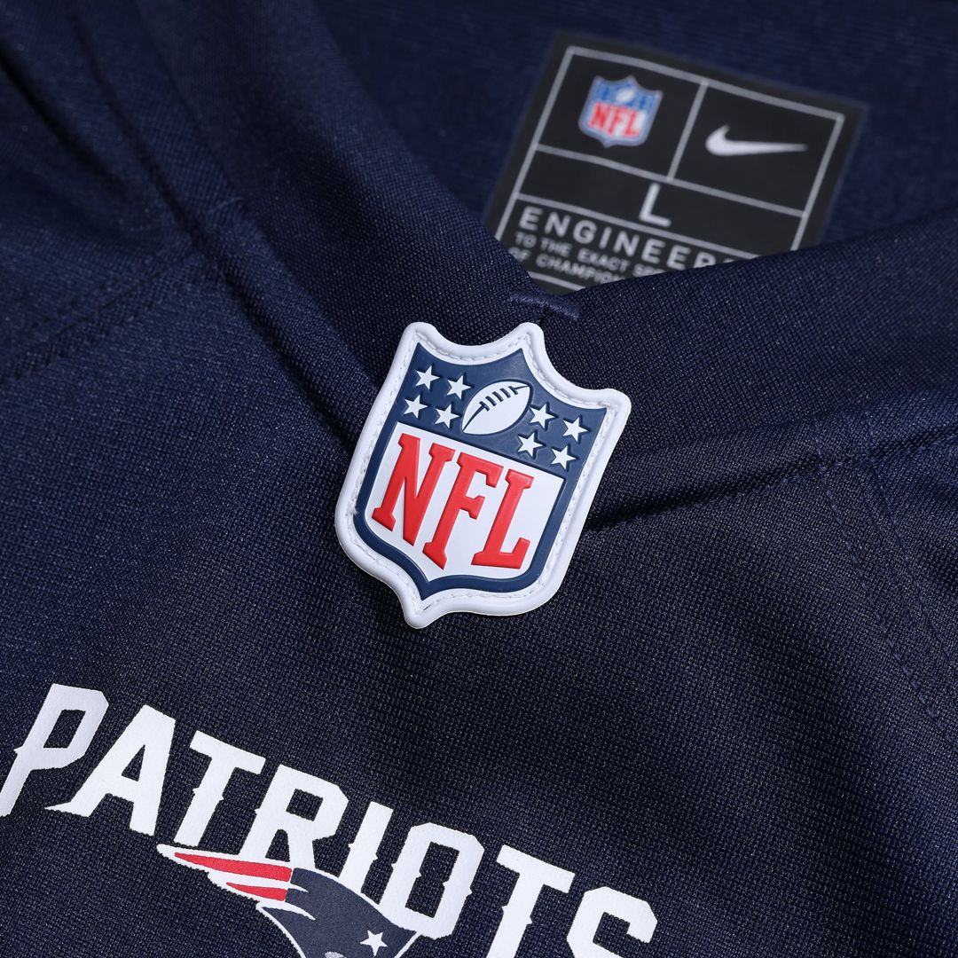 Christian Barmore New England Patriots Player Jersey - Navy