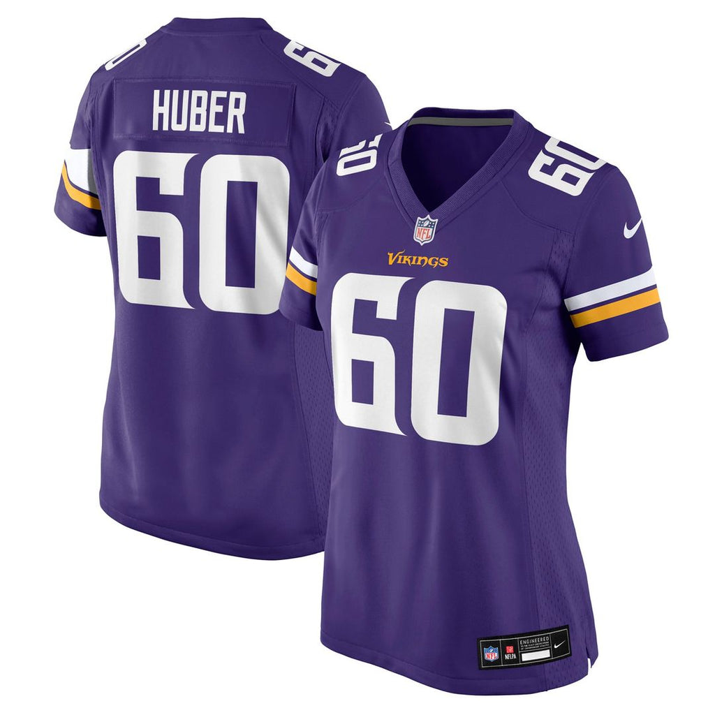 Joe Huber Minnesota Vikings Women's Team Jersey - Purple