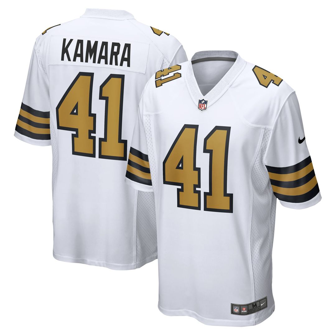 Alvin Kamara New Orleans Saints Gameday Golds Alternate Jersey - Gold