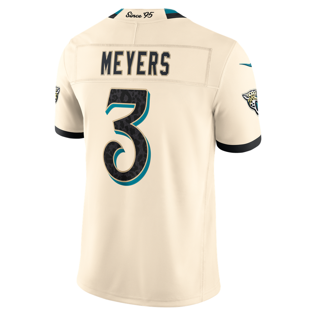 Jakobi Meyers Jacksonville Jaguars 2026 Rivalries Collection Stitched Jersey - Natural