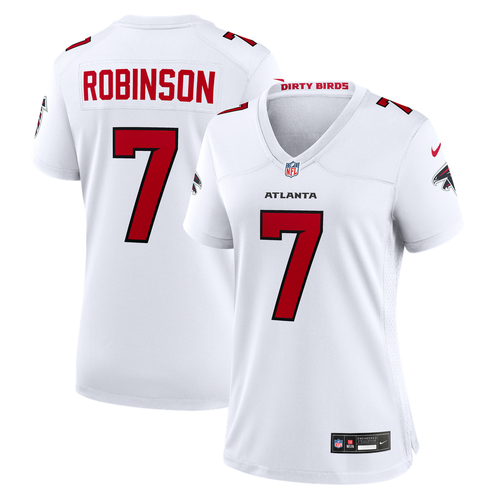Bijan Robinson Atlanta Falcons Women's Alternate Jersey - Black