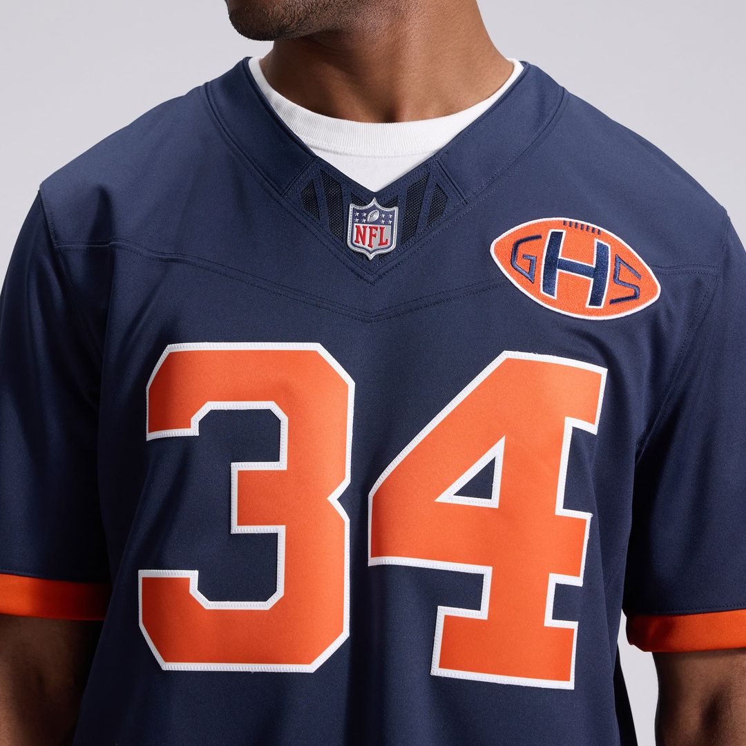 Walter Payton Chicago Bears 2026 Rivalries Collection Stitched Jersey - Navy