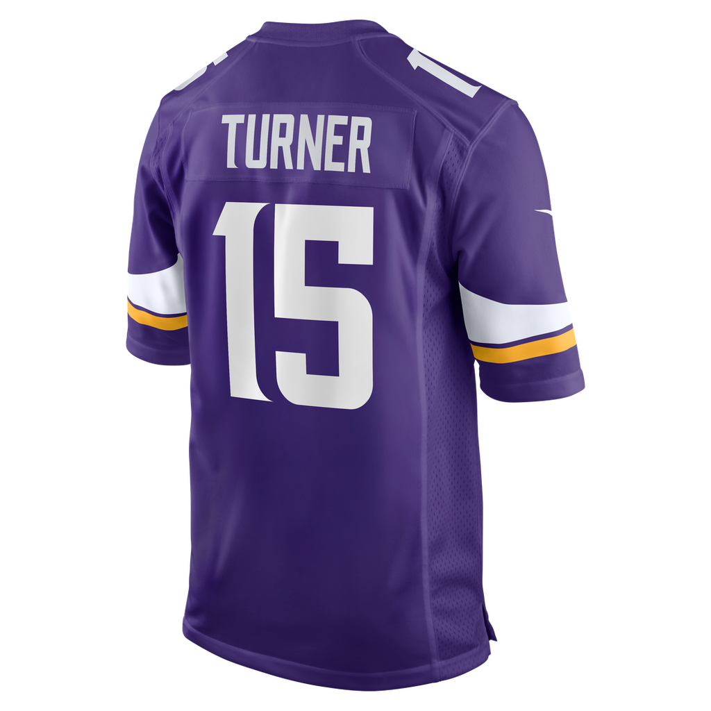 Dallas Turner Minnesota Vikings Alternate Jersey - White