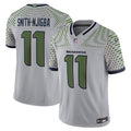 Jaxon Smith-Njigba Seattle Seahawks Rivalries Collection Stitched Jersey - Gray